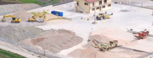 Recupero e lavorazione di rifiuti inerti